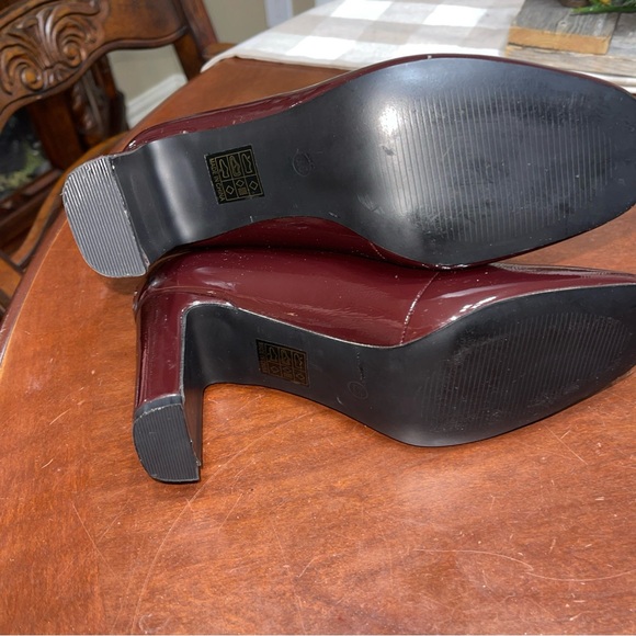 So Me patent Leather Heeled Booties Square toe - Picture 7 of 11